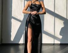 Комплект: корсет, декорований стразами + спідниця максі з драпіруванням  Комплект: корсет, декорований стразами + спідниця максі з драпіруванням  | PUSHKA SHOP