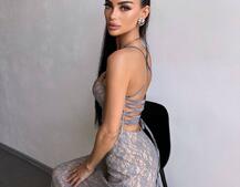 Мереживна сукня максі   | PUSHKA SHOP