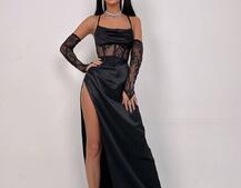 Комплект: корсет+ рукавички + спідниця максі Комплект: корсет+ рукавички + спідниця максі | PUSHKA SHOP