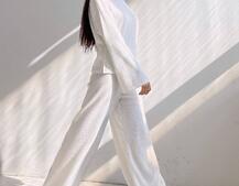 Повсякденний костюм із теплого трикотажу-рубчика Повсякденний костюм із теплого трикотажу-рубчика | PUSHKA SHOP