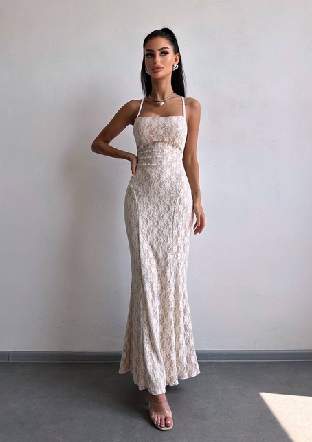 Мереживна сукня максі   Мереживна сукня максі   | PUSHKA SHOP