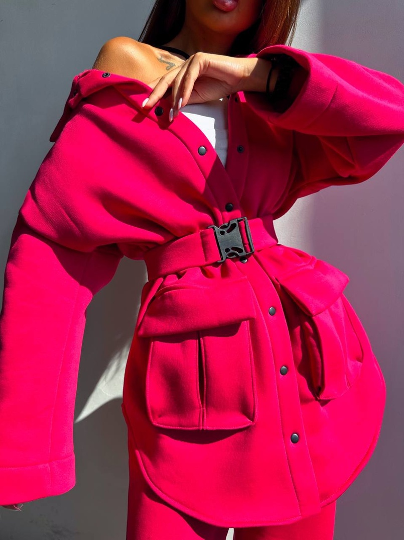 Комплект: тепла сорочка на кнопках + джоггери Комплект: тепла сорочка на кнопках + джоггери | PUSHKA SHOP