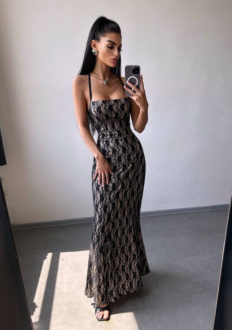 Мереживна сукня максі   Мереживна сукня максі   | PUSHKA SHOP