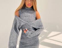 Трикотажна сукня-двійка  Трикотажна сукня-двійка  | PUSHKA SHOP