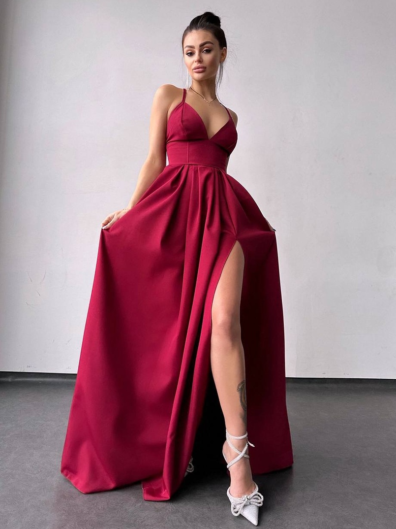 Сукня максі  з корсетним верхом і чашечками  Сукня максі  з корсетним верхом і чашечками  | PUSHKA SHOP