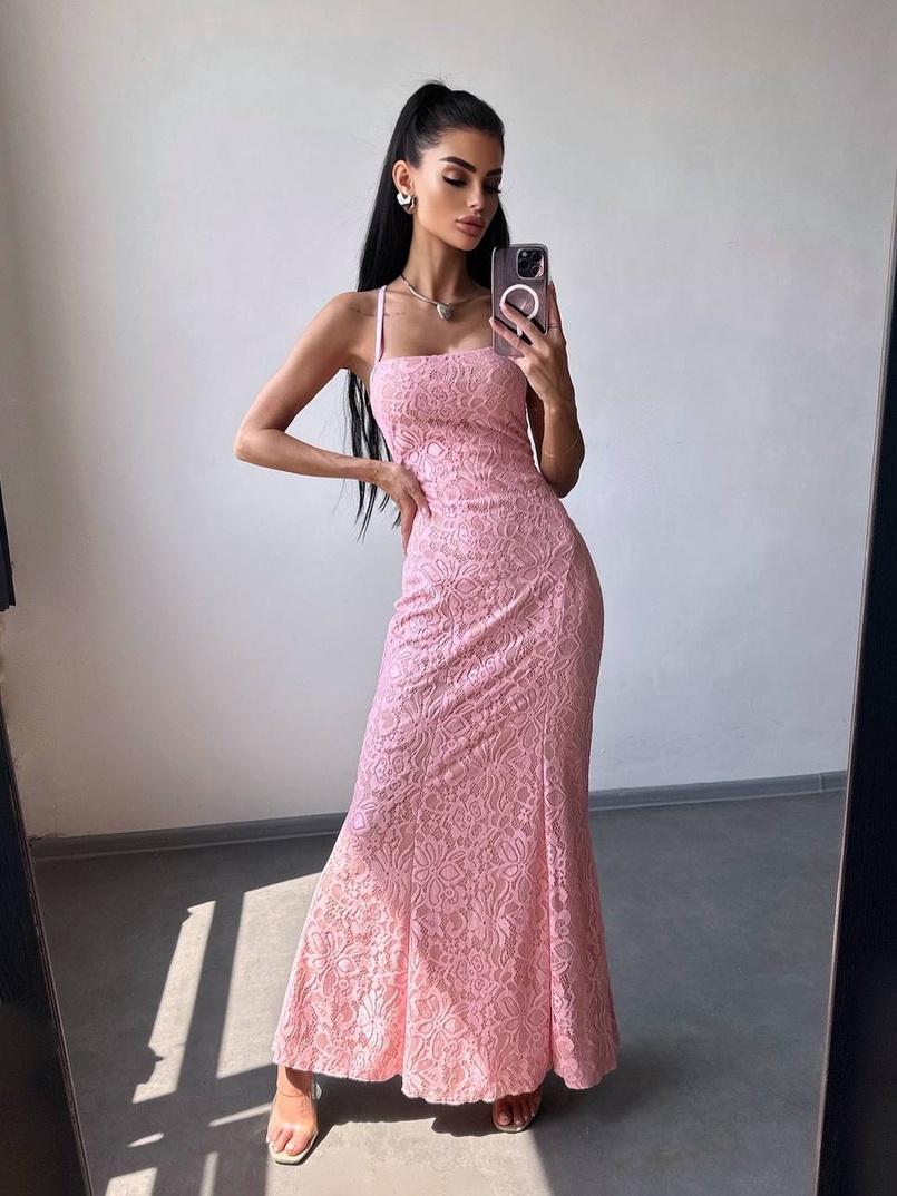 Мереживна сукня максі   Мереживна сукня максі   | PUSHKA SHOP