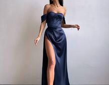 Атласний комплект: корсет бюстʼє + спідниця максі  | PUSHKA SHOP