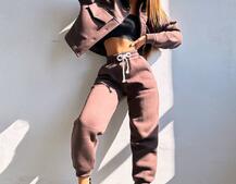 Комплект: тепла сорочка на кнопках + джоггери Комплект: тепла сорочка на кнопках + джоггери | PUSHKA SHOP