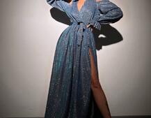 Сяюча сукня максі Сяюча сукня максі | PUSHKA SHOP