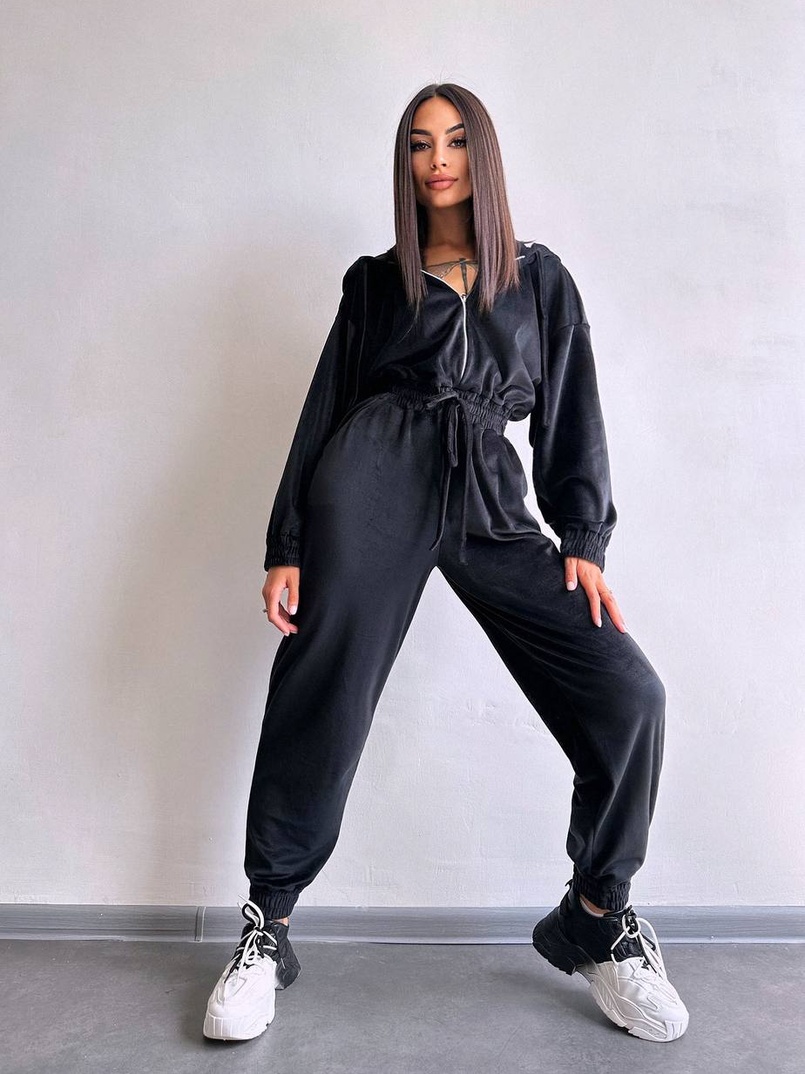 Велюровий комбінезон   Велюровий комбінезон   | PUSHKA SHOP