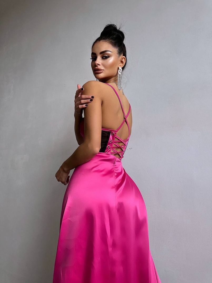 Комплект: корсет, декорований стразами + спідниця максі з драпіруванням  Комплект: корсет, декорований стразами + спідниця максі з драпіруванням  | PUSHKA SHOP