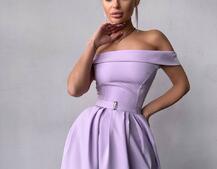 Сукня максі з відкритими плечима  Сукня максі з відкритими плечима  | PUSHKA SHOP