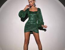 Сяючий комплект: корсет + спідниця міні з драпіруванням Сяючий комплект: корсет + спідниця міні з драпіруванням | PUSHKA SHOP