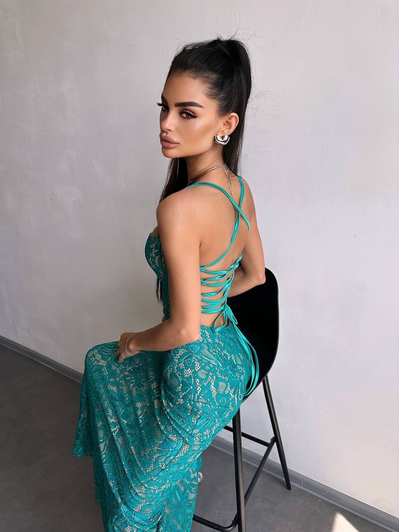 Мереживна сукня максі   Мереживна сукня максі   | PUSHKA SHOP