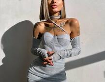 Сяюча корсетна сукня бюстьє | PUSHKA SHOP