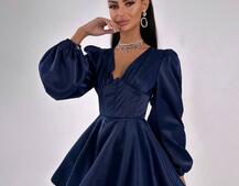 Атласна корсетна сукня  з пишною подвійною спідницею  Атласна корсетна сукня  з пишною подвійною спідницею  | PUSHKA SHOP