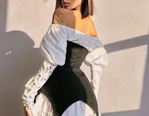 Комплект: сукня декорована мереживом + корсет  Комплект: сукня декорована мереживом + корсет  | PUSHKA SHOP