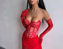 Корсетна сукня максі з рукавичками  | PUSHKA SHOP