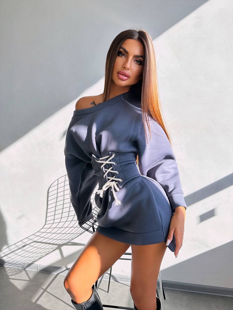 Тепле затишне худі over-size на флісі + корсет на шнурівці Можна носити з корсетом та без Тепле затишне худі over-size на флісі + корсет на шнурівці Можна носити з корсетом та без | PUSHKA SHOP