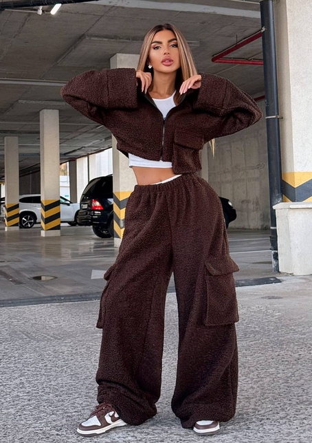 Теплий та мʼякий комплект Тедді на флісі Дуже приємний до тіла Теплий та мʼякий комплект Тедді на флісі Дуже приємний до тіла | PUSHKA SHOP