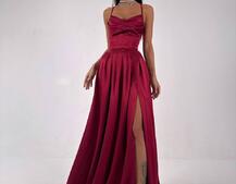 Атласний комплект: корсет + спідниця максі  | PUSHKA SHOP