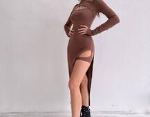 Облягаюча сукня міді цікавого крою Облягаюча сукня міді цікавого крою | PUSHKA SHOP