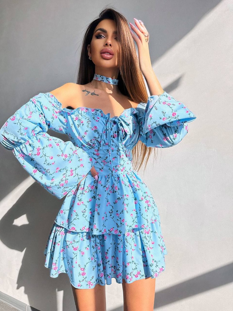 Сукня з чокером Сукня з чокером | PUSHKA SHOP