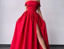 Сукня максі з відкритими плечима  Сукня максі з відкритими плечима  | PUSHKA SHOP