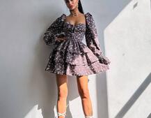 Корсетна сукня -бюстьє з пишною спідницею  Корсетна сукня -бюстьє з пишною спідницею  | PUSHKA SHOP