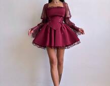 Сукня з корсетом декорована мереживом  Сукня з корсетом декорована мереживом  | PUSHKA SHOP