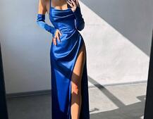 Комплект: корсет з рукавичками + спідниця максі з драпіруванням   | PUSHKA SHOP