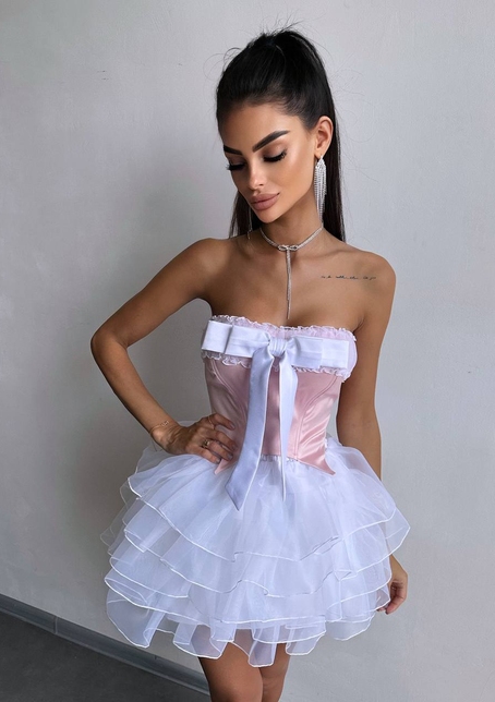 Комплект: корсет + пишна спідниця міні  | PUSHKA SHOP