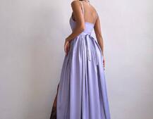 Атласна сукня максі  Атласна сукня максі  | PUSHKA SHOP