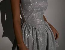 Сяюча корсетна сукня міні Сяюча корсетна сукня міні | PUSHKA SHOP