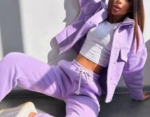 Комплект: тепла сорочка на кнопках + джоггери | PUSHKA SHOP