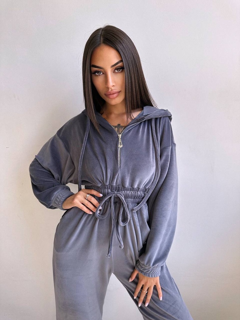 Велюровий комбінезон   Велюровий комбінезон   | PUSHKA SHOP