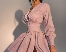 Блискуча сукня з корсетом Блискуча сукня з корсетом | PUSHKA SHOP