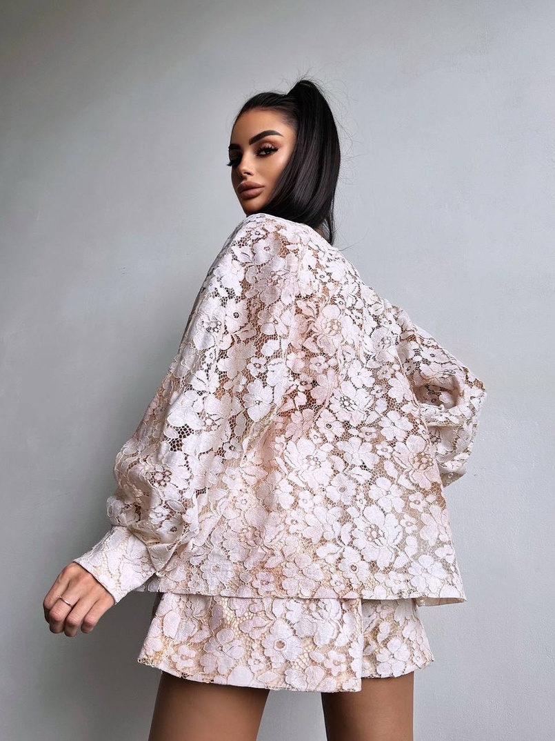 Мереживний комплект трійка  | PUSHKA SHOP