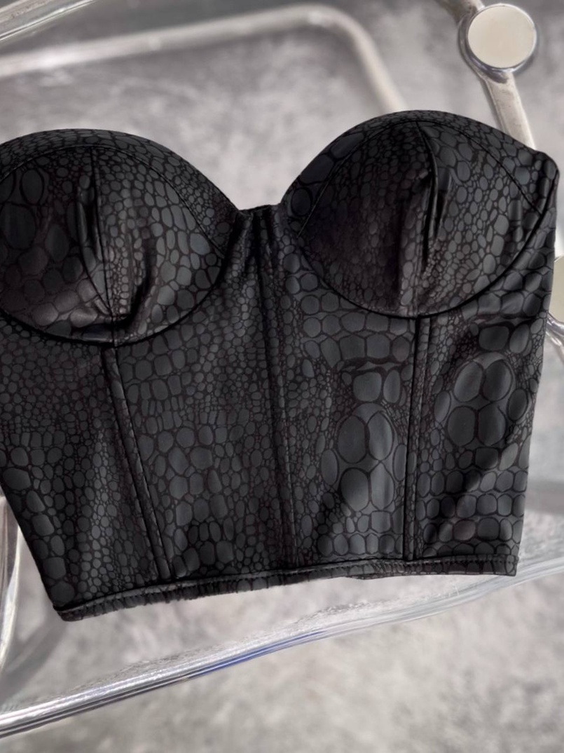 Приталена сукня-сорочка+корсет з еко-шкіри с крокодиловим ефектом Приталена сукня-сорочка+корсет з еко-шкіри с крокодиловим ефектом | PUSHKA SHOP