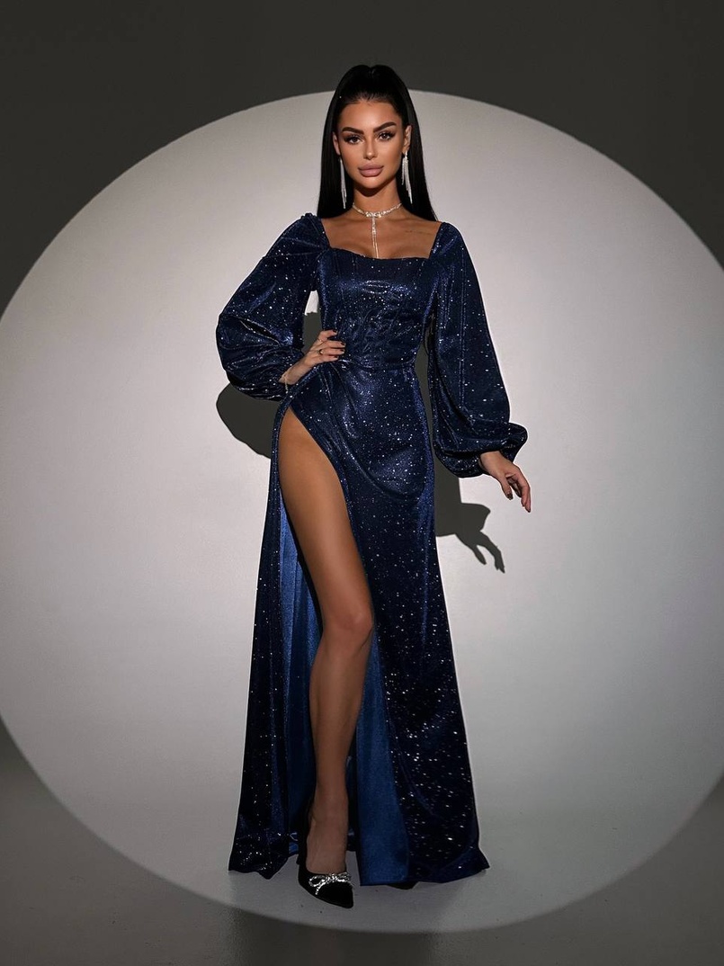 Сяючий комплект: корсет + спідниця  максі з драпіруванням Сяючий комплект: корсет + спідниця  максі з драпіруванням | PUSHKA SHOP