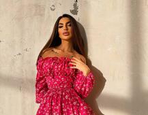 Сукня з воланами та шнурівкою  по спинці Сукня з воланами та шнурівкою  по спинці | PUSHKA SHOP