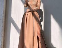 Сукня максі з мереживом  Сукня максі з мереживом  | PUSHKA SHOP