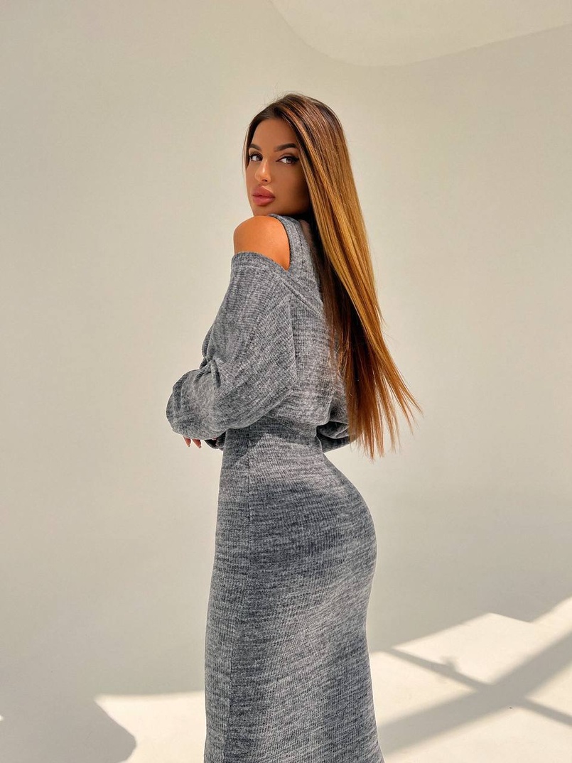 Трикотажна сукня-двійка Трикотажна сукня-двійка | PUSHKA SHOP