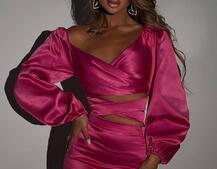 Атласний комплект, бахромою зі стразами  Ручна робота, прикраса пришита  Атласний комплект, бахромою зі стразами  Ручна робота, прикраса пришита  | PUSHKA SHOP