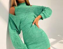 Трикотажна сукня-двійка  Трикотажна сукня-двійка  | PUSHKA SHOP