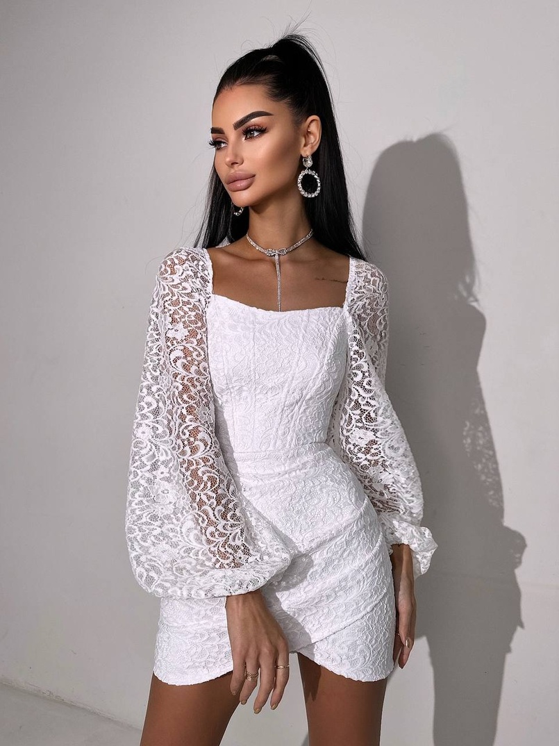 Мереживний комплект: корсет + спідниця міні Мереживний комплект: корсет + спідниця міні | PUSHKA SHOP