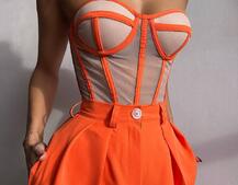 Костюм:  піджак на підкладці, штани+ корсет Костюм:  піджак на підкладці, штани+ корсет | PUSHKA SHOP