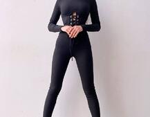 Трикотажний комплект: корсетний топ + легінси Трикотажний комплект: корсетний топ + легінси | PUSHKA SHOP