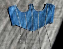 корсет декорований камінцями  Ручна робота корсет декорований камінцями  Ручна робота | PUSHKA SHOP