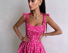 Корсетна сукня з подвійною спідницею  Корсетна сукня з подвійною спідницею  | PUSHKA SHOP